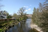 The river at the junction to the brochs