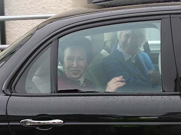 Princess Anne leaving Kyle of Lochalsh for Plockton