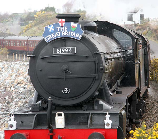 Steam Train in Kyle 2007 - 2